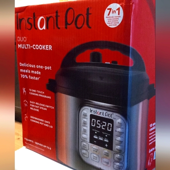 instant pot Kitchen Nwt Instant Pot 6 Quart Duo Multicooker 7in Poshmark